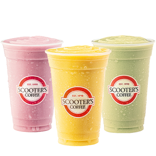 Smoothies at Scooter's Coffee