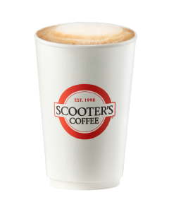 Cappuccino from Scooter's Coffee