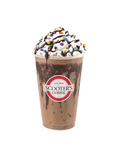 Cosmic Brownies Latte from Scooter's Coffee
